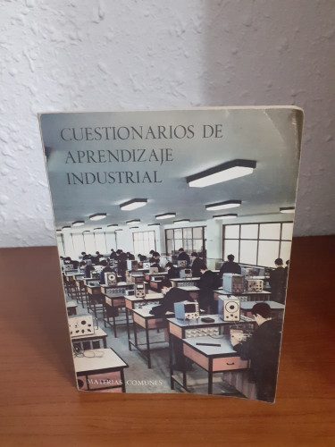 Portada del libro de Cuestionarios de aprendizaje industrial materias comunes