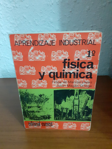 Portada del libro de Aprendizaje industrial 1º física y química