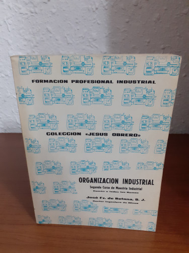 Portada del libro de Organización industrial segundo curso de maestría industrial común a todas las ramas