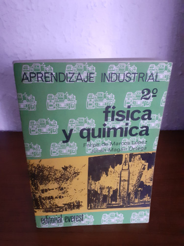 Portada del libro de Aprendizaje industrial 2º física y química