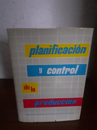 Portada del libro de Planificación y control de la producción