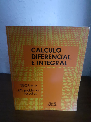 Portada del libro de Cálculo diferencial e integral