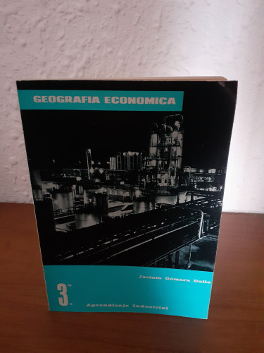 Portada del libro de Geografía económica 3 aprendizaje industrial