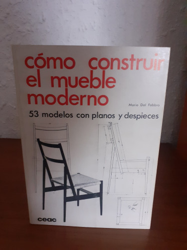 Portada del libro de COMO CONSTRUIR EL MUEBLE MODERNO.