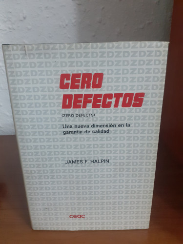 Portada del libro de Cero defectos una nueva dimensión en la garantía