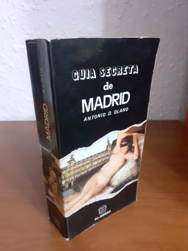 Portada del libro de Guía secreta de Madrid