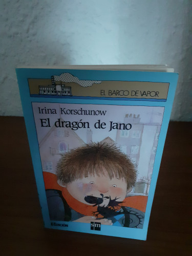 Portada del libro de El dragón de Jano