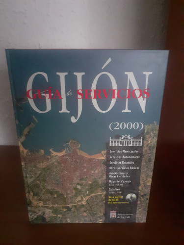 Portada del libro de Guía de servicios Gijón 2000