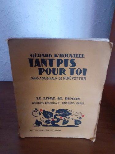 Portada del libro de Tant pis pour toi