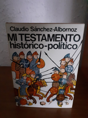 Portada del libro de Mi testamento histórico-político