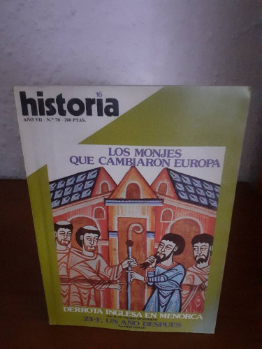 Portada del libro de HISTORIA 16 AÑO VII N 70 FEBRERO 1982