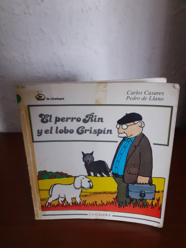 Portada del libro de El Perro Rin Y El Lobo Crispín