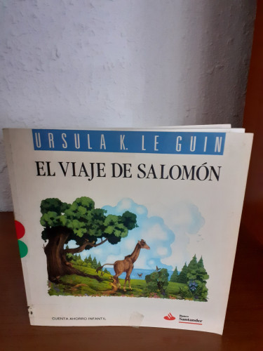 Portada del libro de El viaje de Salomón