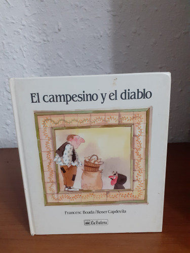 Portada del libro de Campesino y el Diablo, el