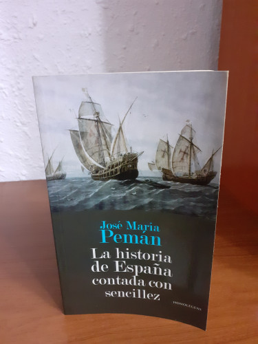 Portada del libro de Historia de España contada con sencillez