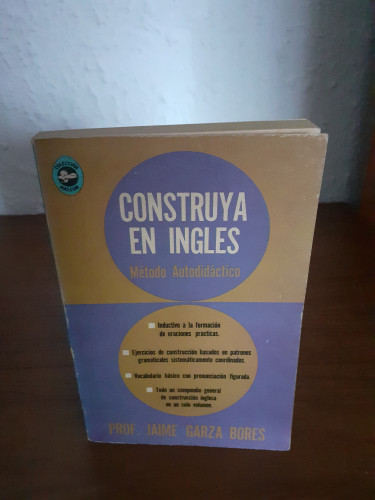 Portada del libro de Construya en inglés método autodidáctico