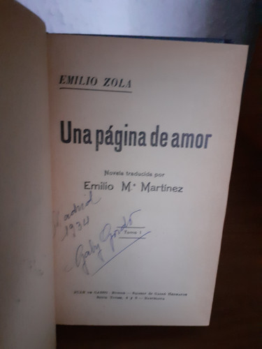 Portada del libro de Una página de amor