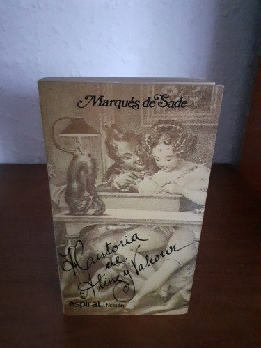 Portada del libro de Historia de Aline y Valcour