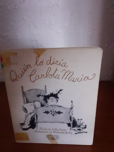 Portada del libro de Quien lo diría Carlota María