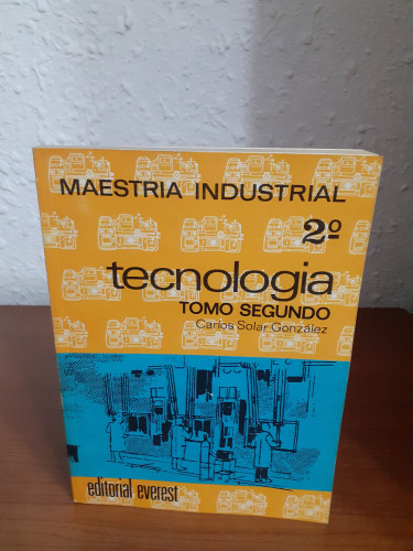 Portada del libro de Maestría industrial 2 tecnología tomo segundo