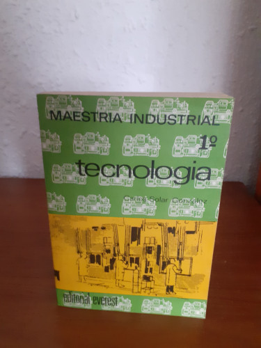 Portada del libro de Maestría industrial 1 tecnología