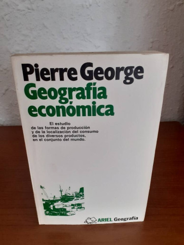 Portada del libro de GEOGRAFIA ECONOMICA