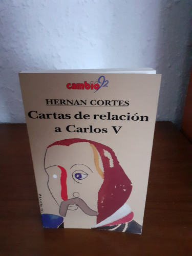 Portada del libro de Cartas de relación