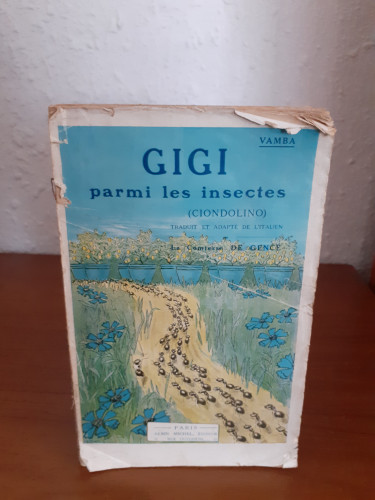 Portada del libro de Gigi parmi les insectes