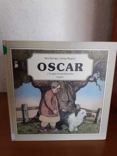 Portada del libro de Oscar y la Gata de Medianoche