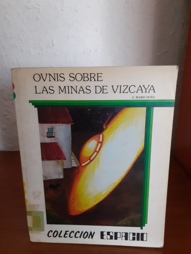 Portada del libro de Ovnis sobre la minas de Vizcaya