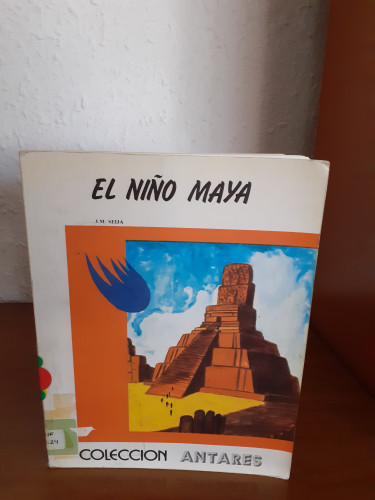 Portada del libro de El Niño Maya