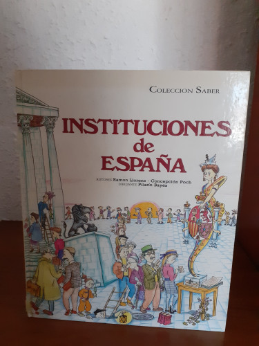 Portada del libro de Instituciones de España