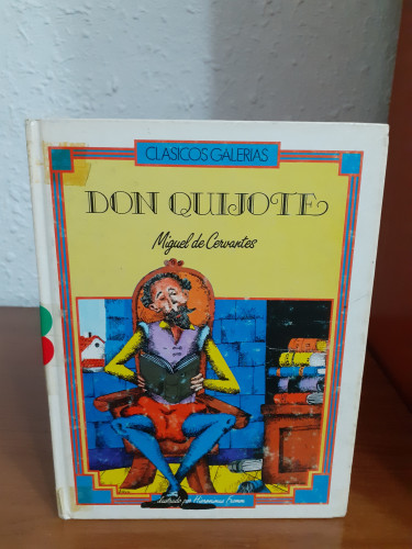 Portada del libro de Don Quijote