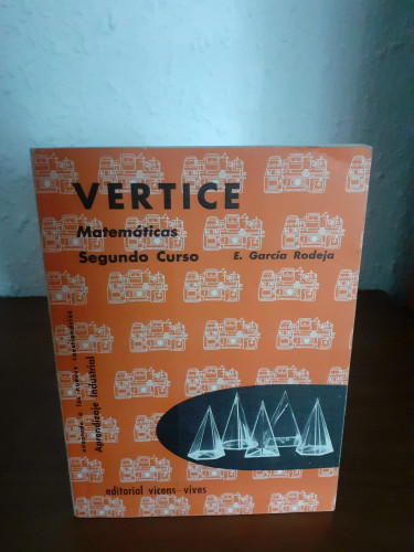 Portada del libro de Vertice Matemáticas segundo curso