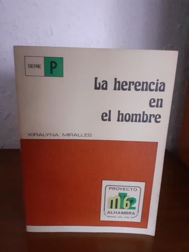 Portada del libro de Herencia en el hombre, la