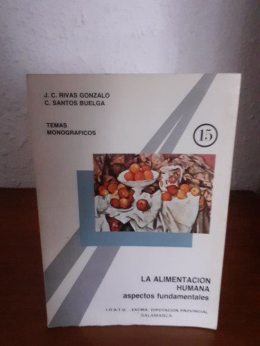 Portada del libro de La Alimentación Humana. Aspectos Fundamentales