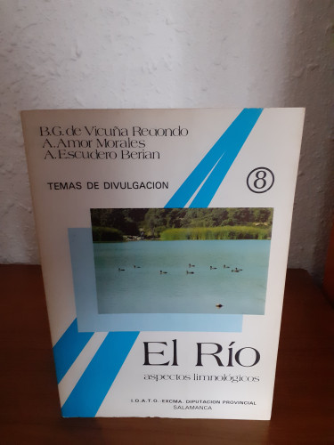 Portada del libro de El Río. Aspectos Limnológicos