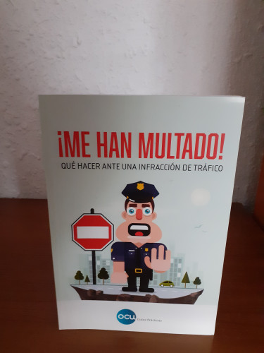 Portada del libro de Me han multado qué hacer ante una infracción de tráfico