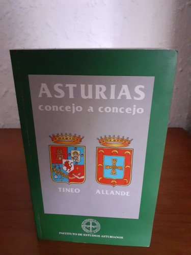 Portada del libro de Asturias concejo a concejo Tineo, Allande