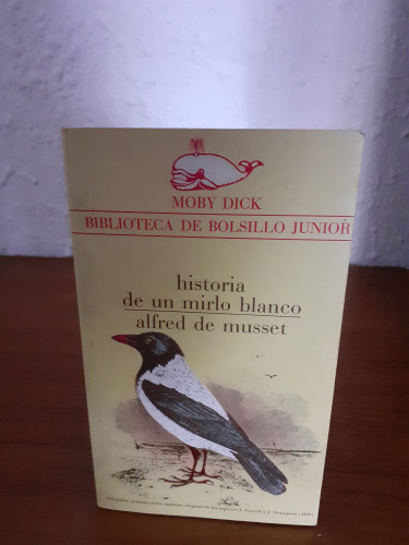 Portada del libro de Historia de un mirlo blanco