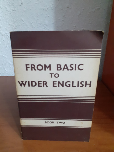 Portada del libro de From basic to wider english book two