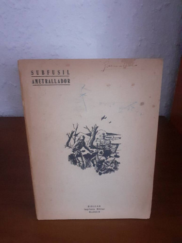 Portada del libro de SUBFUSIL AMETRALLADOR