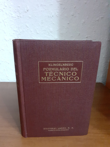 Portada del libro de Klingelnberg Formulario del técnico mecánico