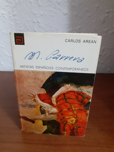 Portada del libro de María Carrera Artistas españoles contemporáneos 131