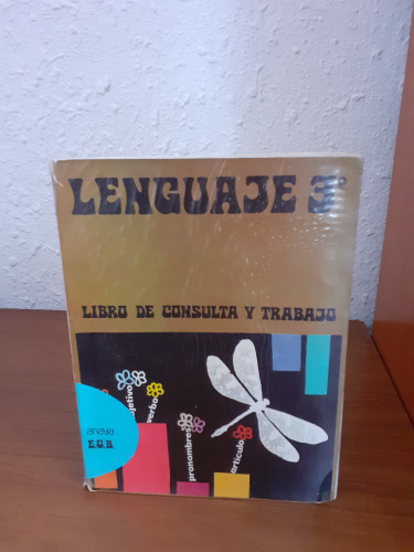 Portada del libro de Lenguaje 3 egb libro de consulta y trabajo