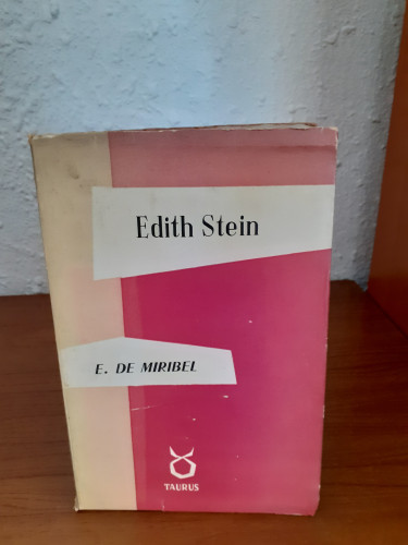 Portada del libro de Edith Stein hija de Israel y mártir de Cristo