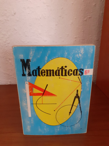 Portada del libro de Matemáticas 6 curso