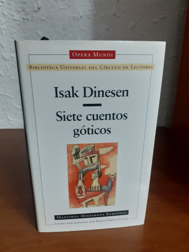 Portada del libro de Siete Cuentos Goticos