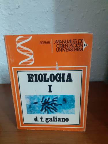 Portada del libro de Biología I. C.O.U.