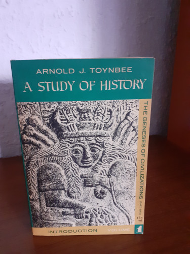 Portada del libro de A study of history volume 1 the geneses of civilizations part one